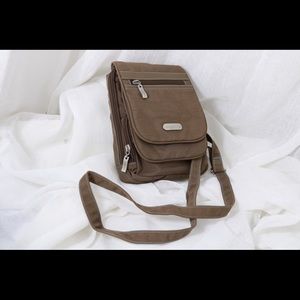 Brown Baggalini Crossbody bag